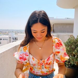 For Love & Lemons crop top